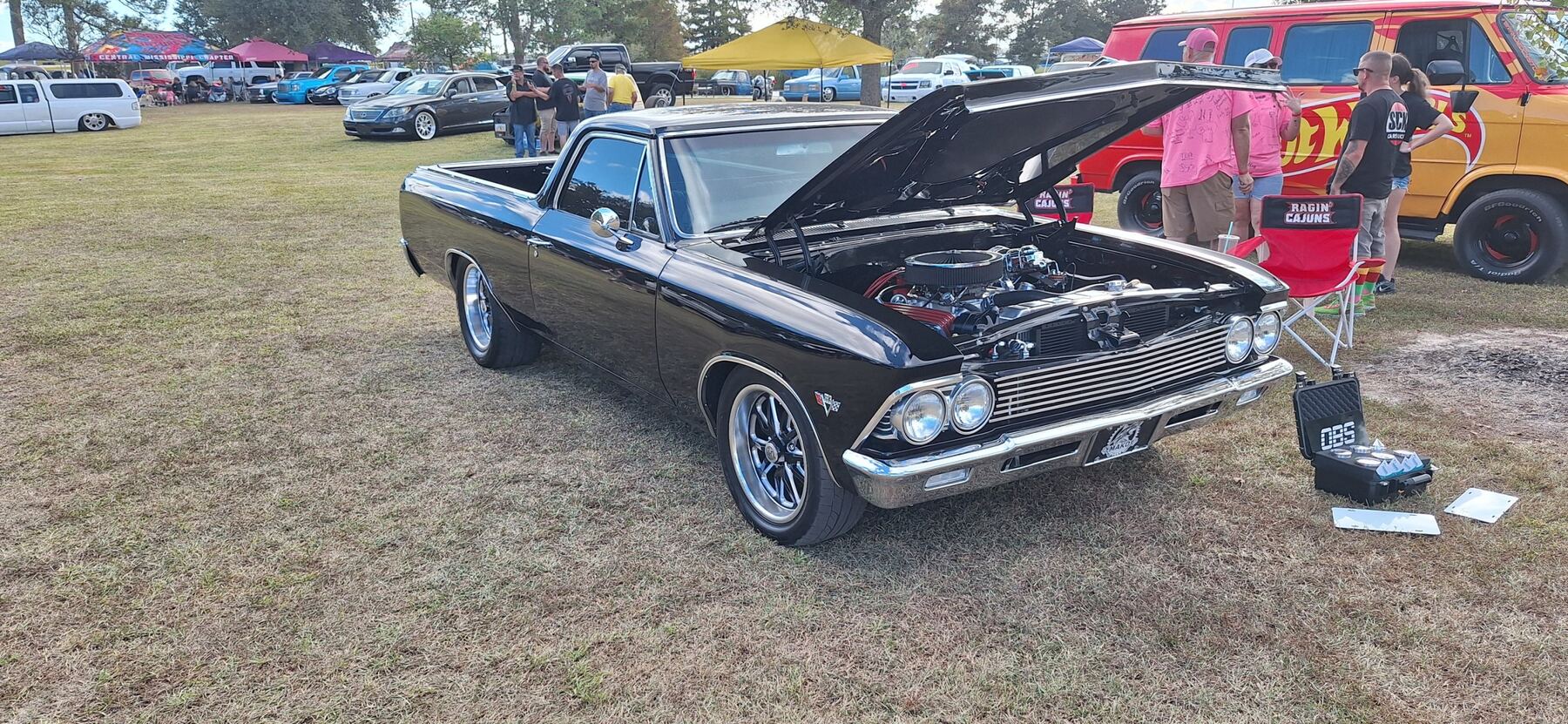 Customer car at a show